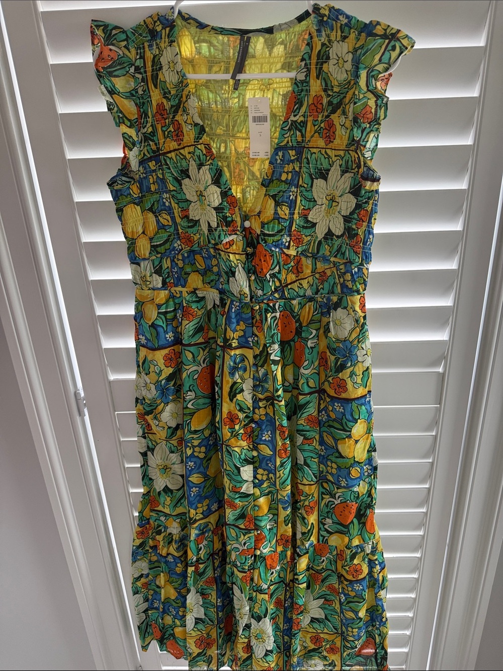Anthropologie THE PEREGRINE MIDI DRESS - Picture 6 of 7